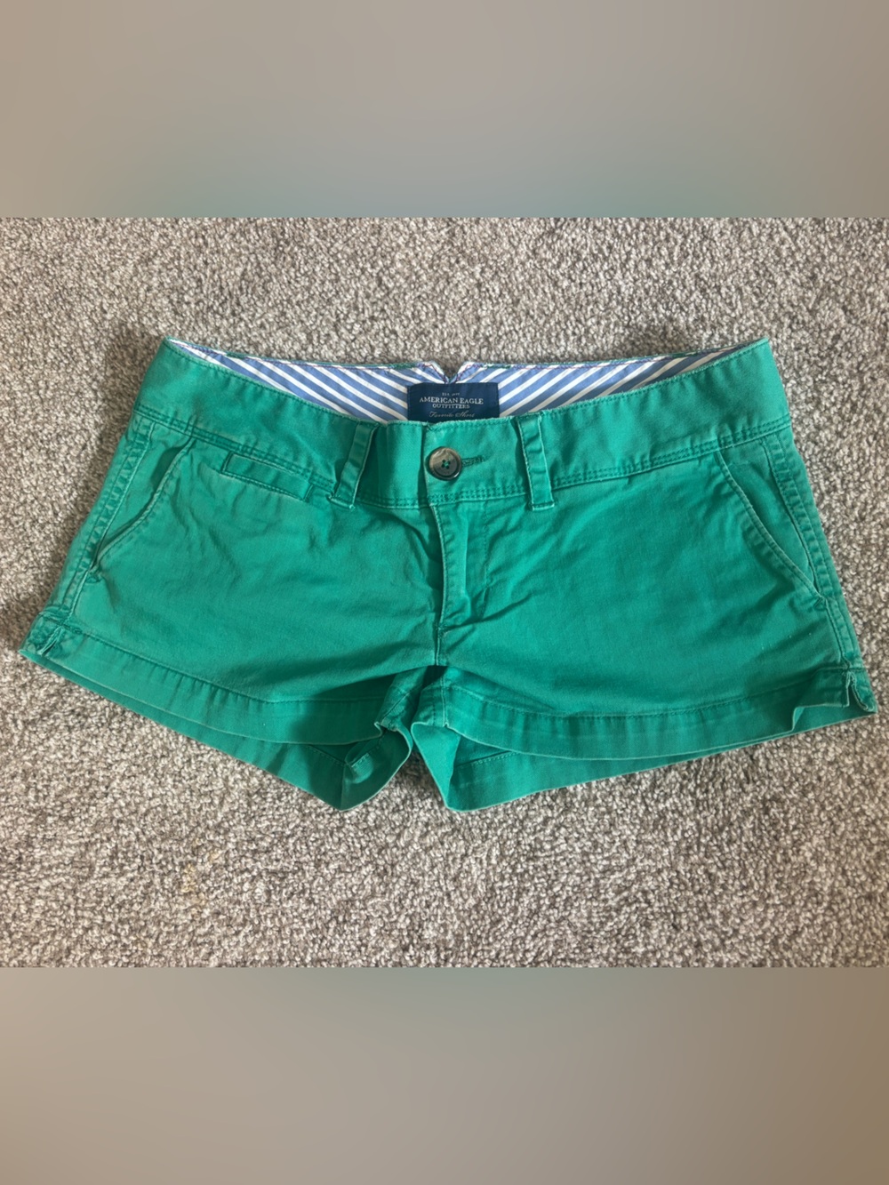 American Eagle Outfitters Women’s Emerald Green Jean Shorts